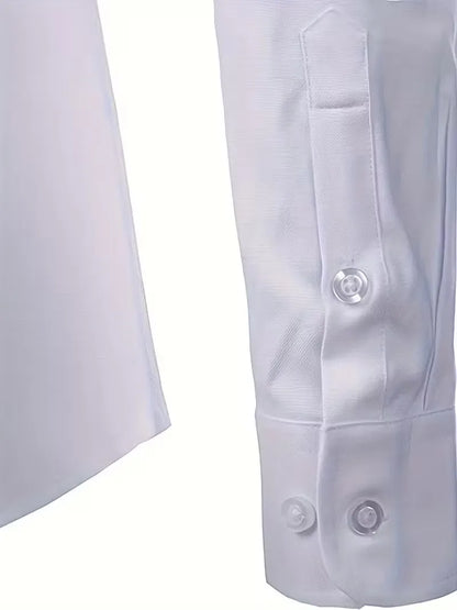 Casual shirt with mandarin collar