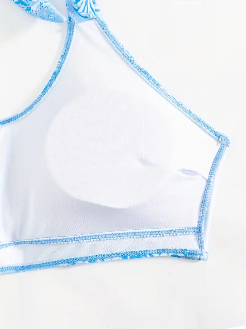 Cover-up with Halter Neck and Shorts