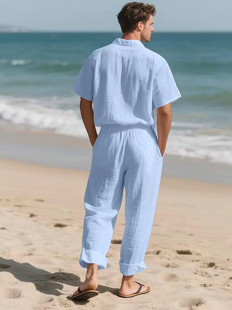 Summer Clothing Set with Short Sleeves