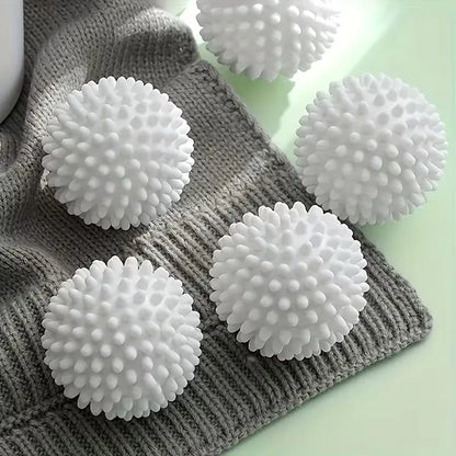 Washing balls with spiky texture