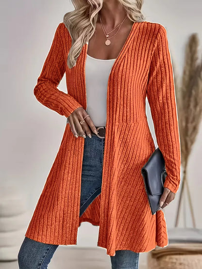 Black cardigan with V-neck