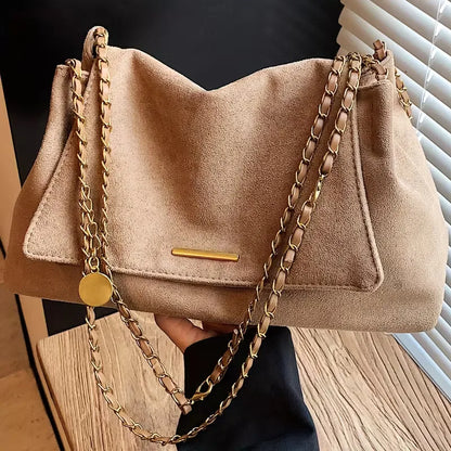 Shoulder Bag with Chain Strap