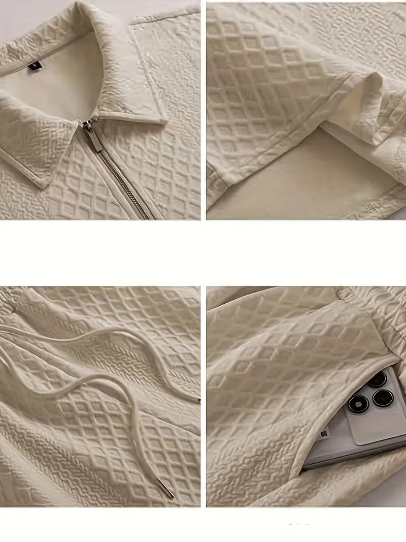 Summer Clothing Set with Polo and Shorts