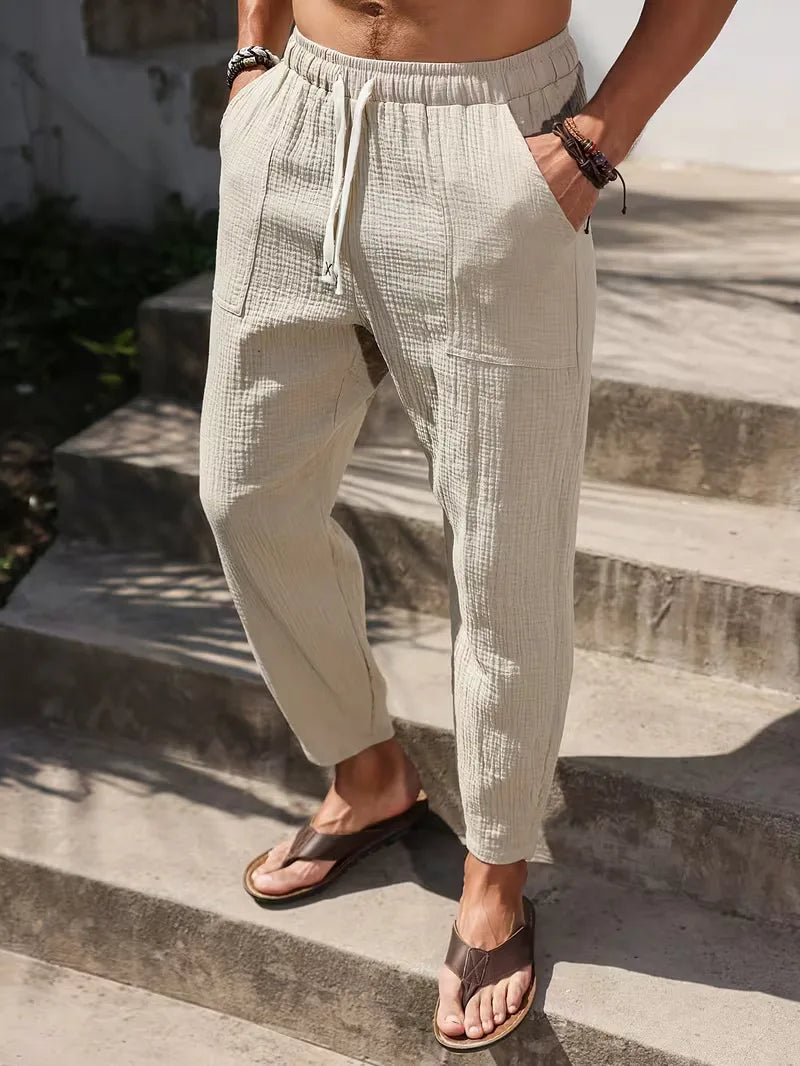 Joggers with Tapered Leg