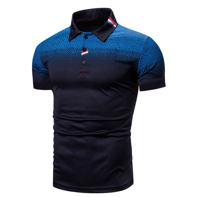 Felix | Men's Polo Shirt with Short Sleeves and Ribbed Collar