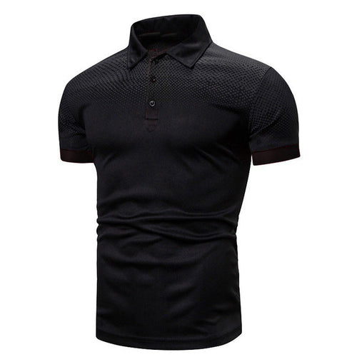 Felix | Men's Polo Shirt with Short Sleeves and Ribbed Collar