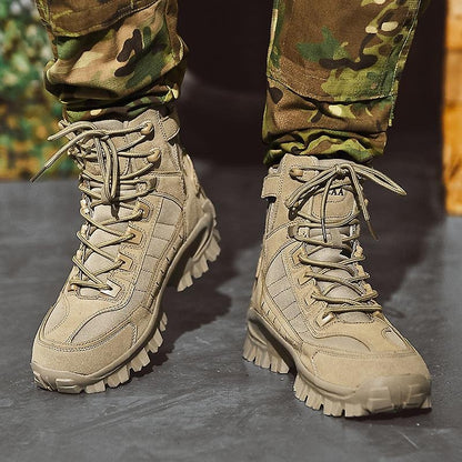 Femke | Stylish Military Winter Boots for Women