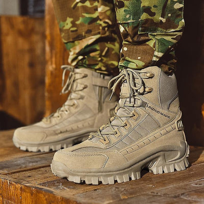 Femke | Stylish Military Winter Boots for Women
