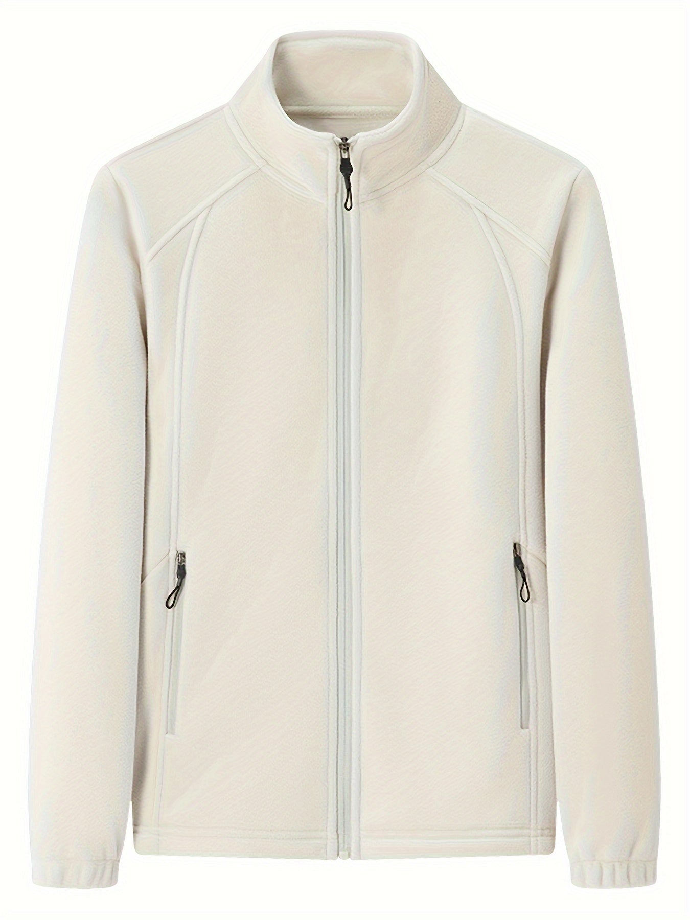 Fenna | Plush outdoor jacket with standing collar and long sleeves