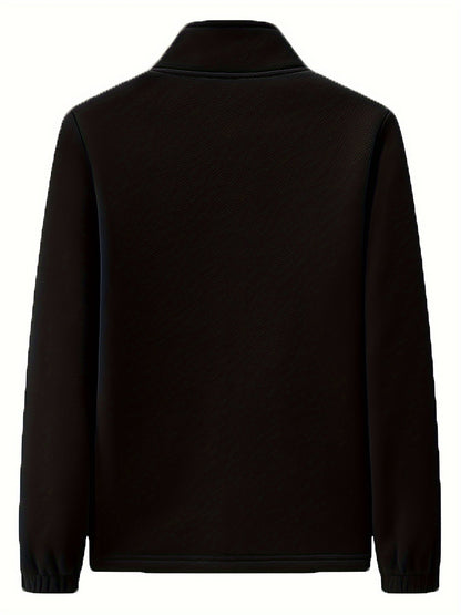 Fenna | Plush outdoor jacket with standing collar and long sleeves