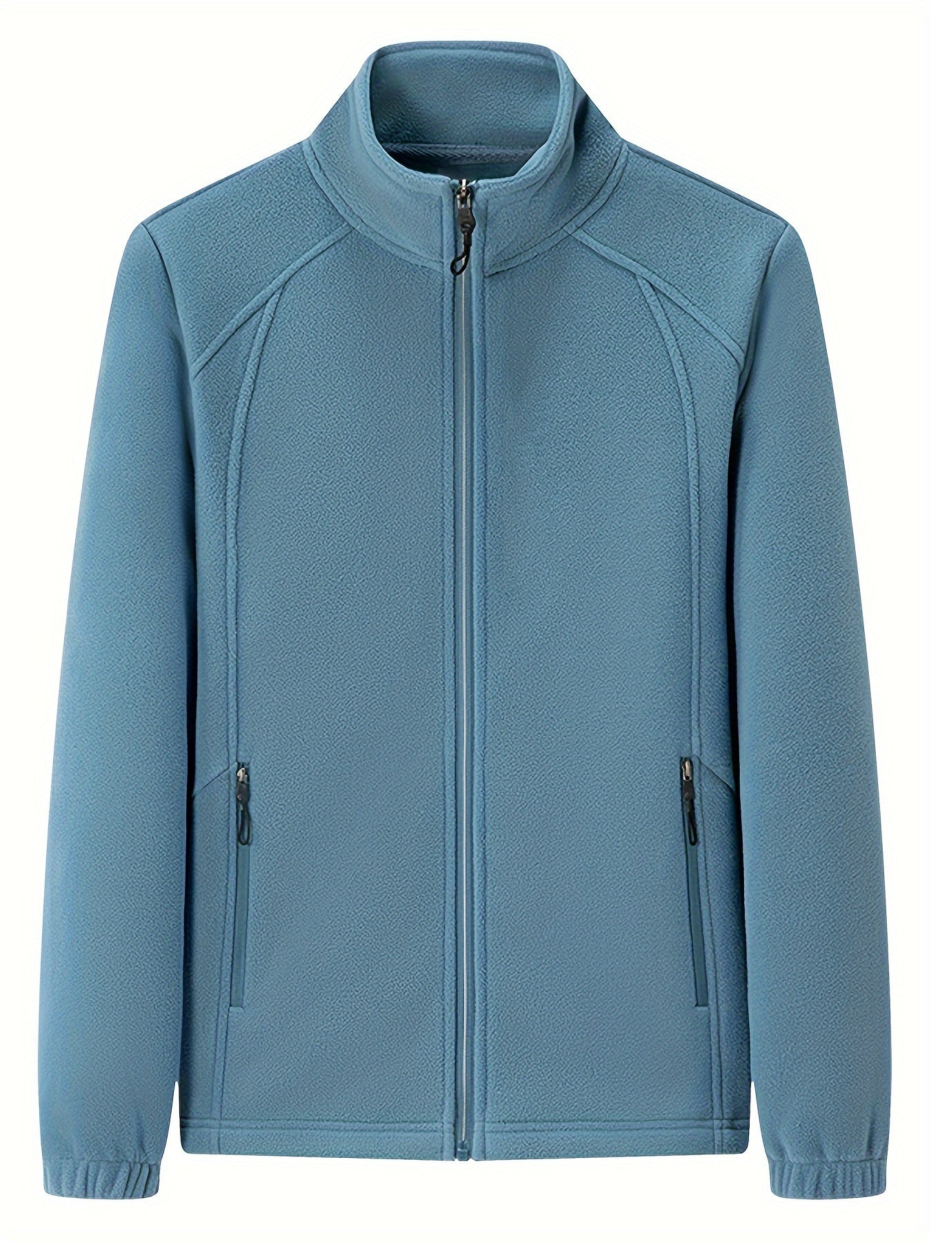 Fenna | Plush outdoor jacket with standing collar and long sleeves