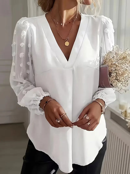 Blouse with Long Sleeves