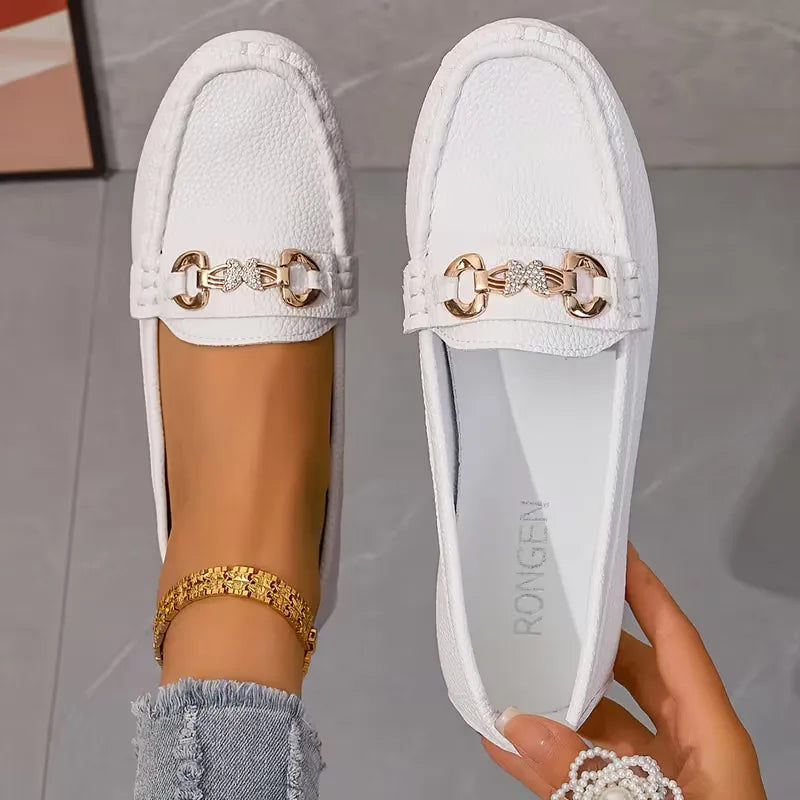 Loafers with Bow Detail