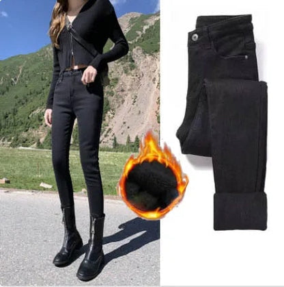 Fieke | Warm lined women's jeans