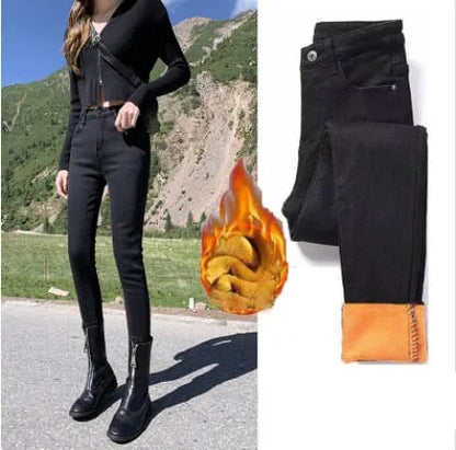 Fieke | Warm lined women's jeans