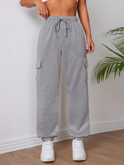 Fien | Women's Knitted Athletic Trousers with Pockets