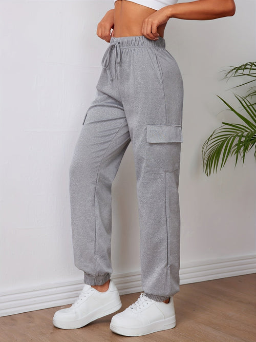 Fien | Women's Knitted Athletic Trousers with Pockets