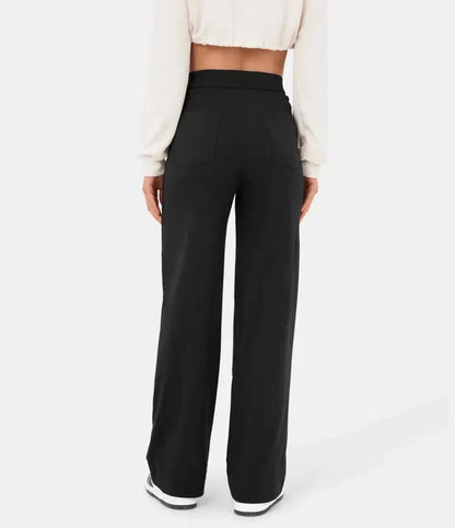 Fleur | Elastic High-Waisted Trousers