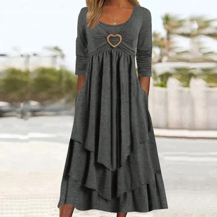 Fleur | Elegant Evening Dress with Simple Style