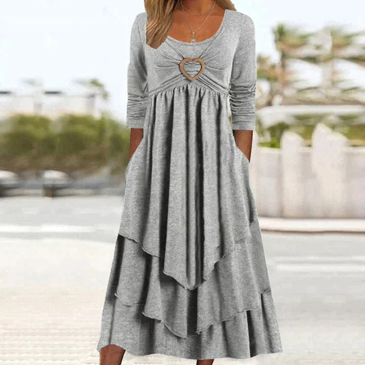 Fleur | Elegant Evening Dress with Simple Style