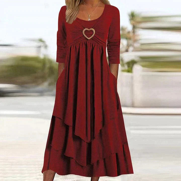 Fleur | Elegant Evening Dress with Simple Style