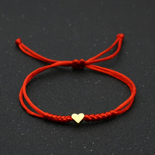 Fleur | Festive Woven Heart-Shaped Bracelet