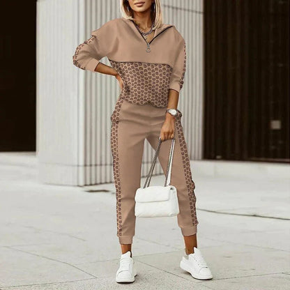 Fleur | Checked Outdoor Clothing Set for Women