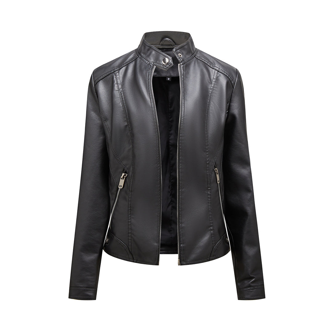 Fleur | Stylish Leather Jacket