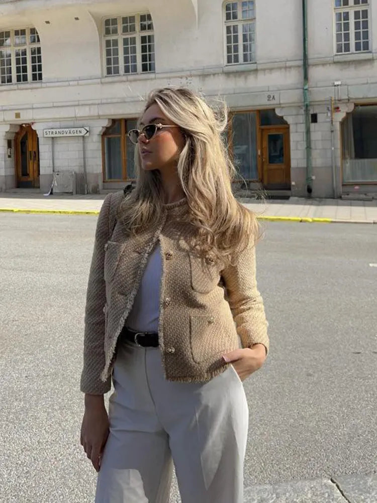 Flower | Two-Piece Jacket with Buttons and Pockets