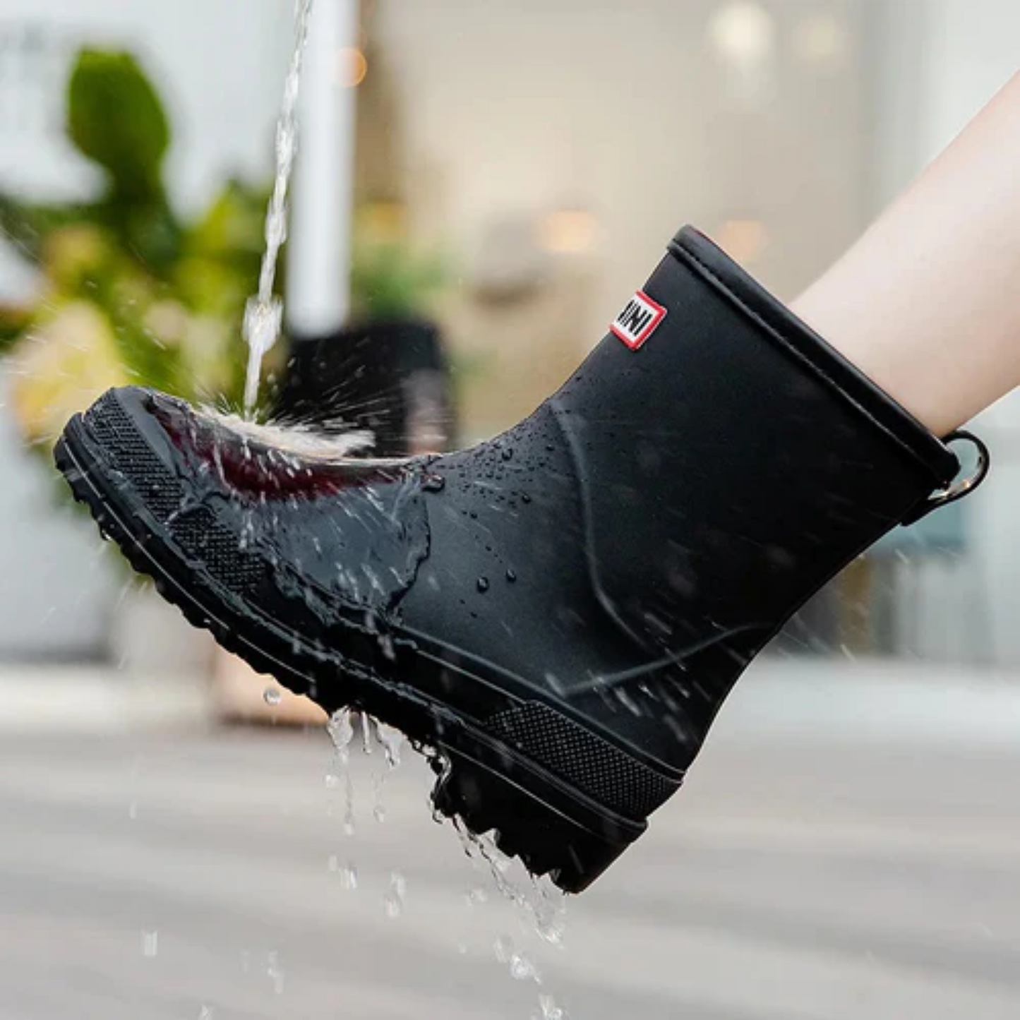 Floor | Trendy waterproof ladies' rain boots