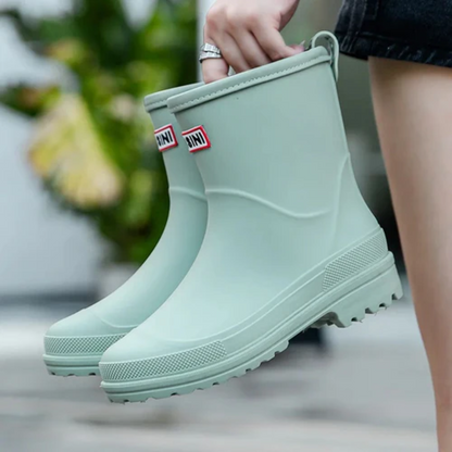 Floor | Trendy waterproof ladies' rain boots
