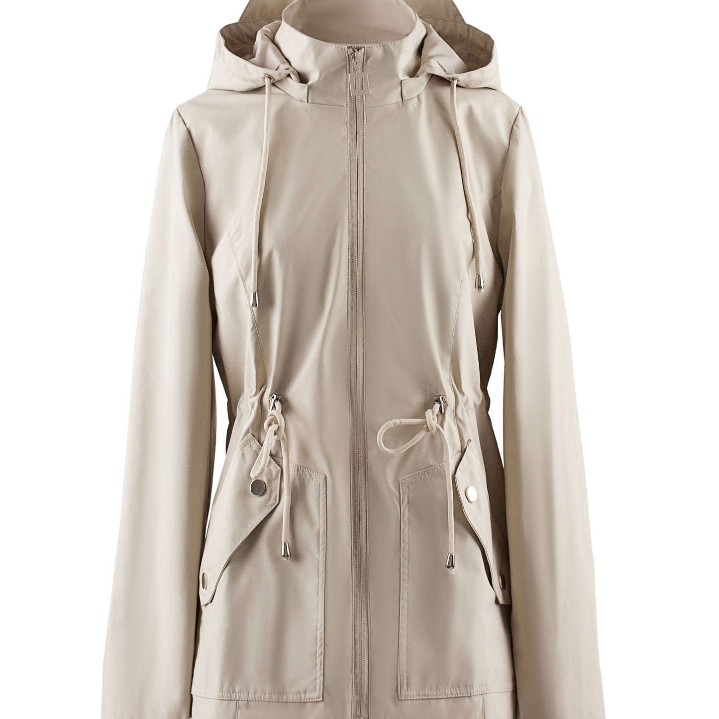 Floor | Waterproof Tailored Spring and Autumn Jacket with Hood