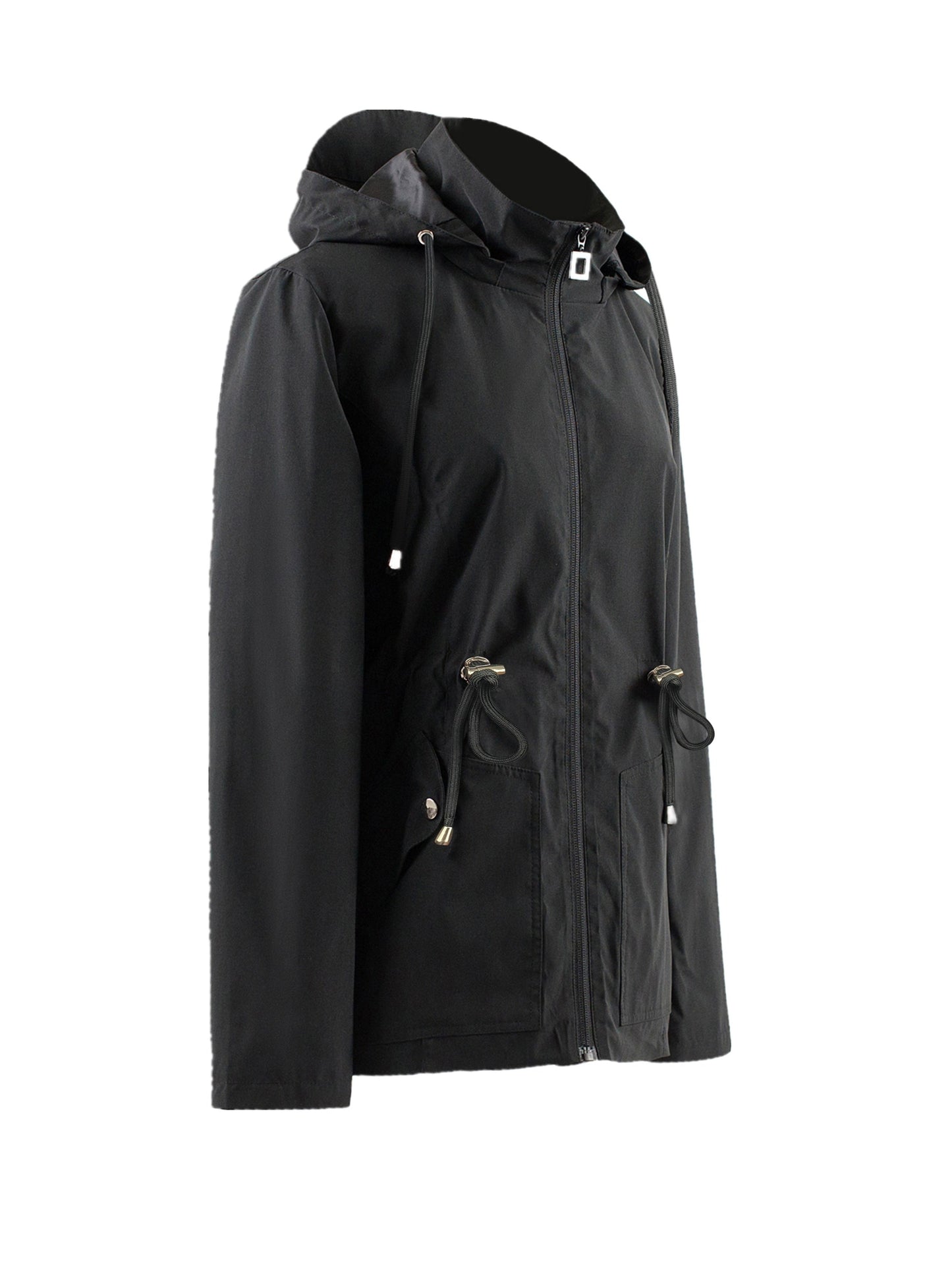 Floor | Waterproof Tailored Spring and Autumn Jacket with Hood