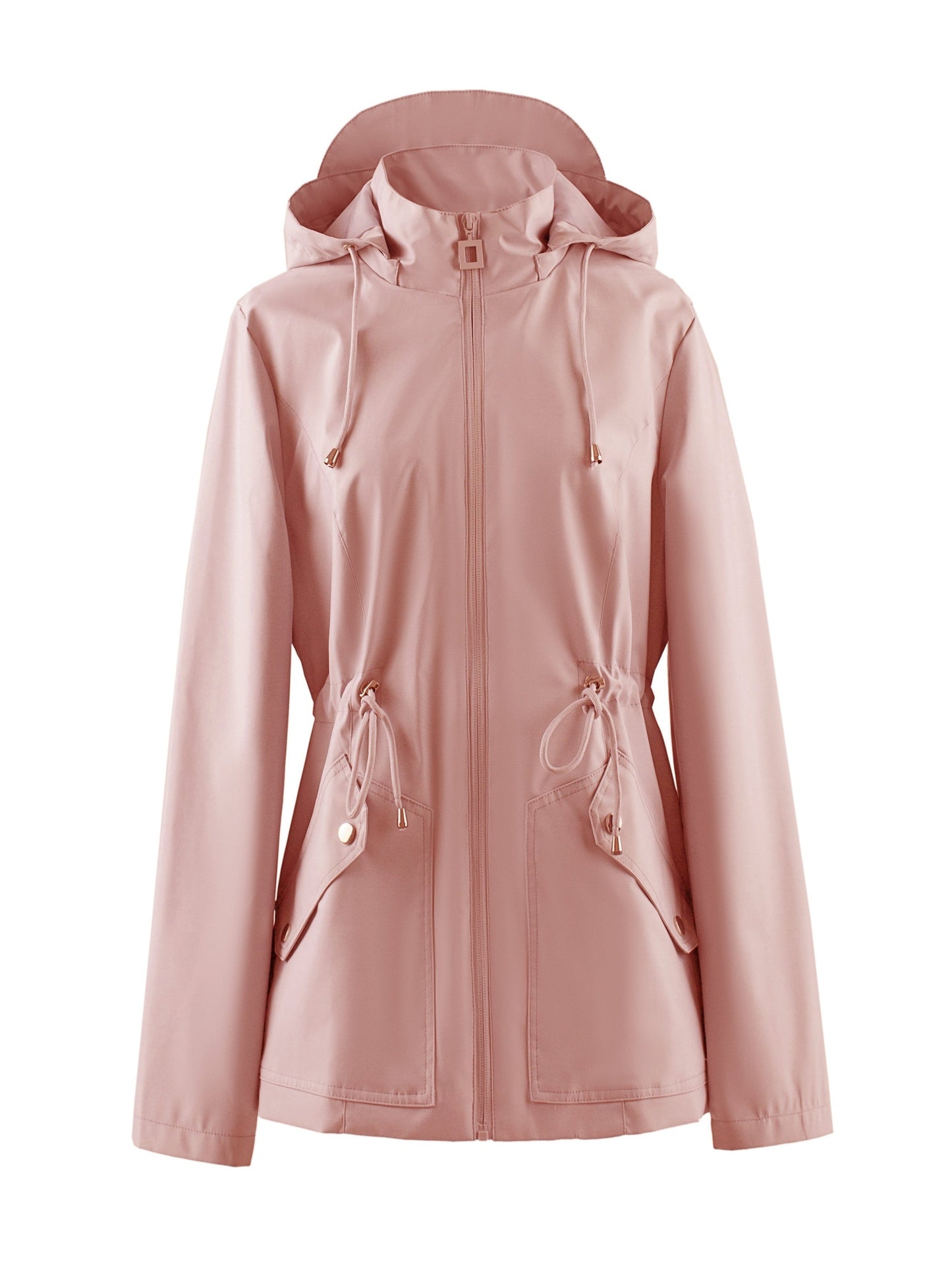 Floor | Waterproof Tailored Spring and Autumn Jacket with Hood