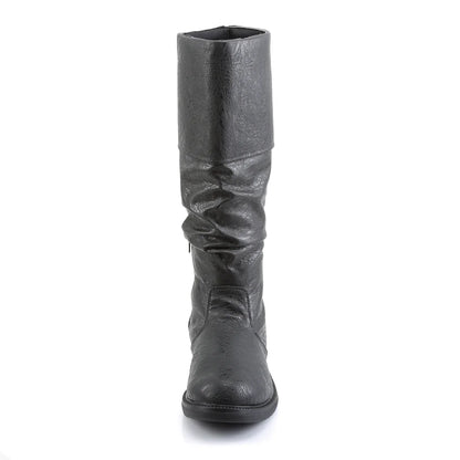 Frederik | High boots with denim print for men
