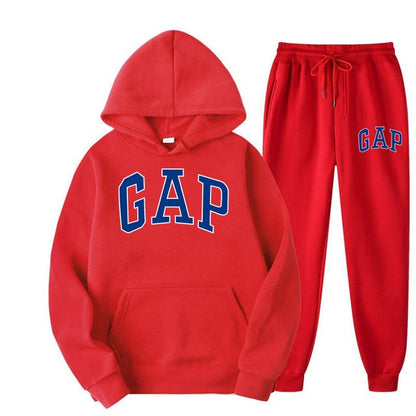 GAP | Modern and Comfortable Women's Jogging Suit with Hood and Text