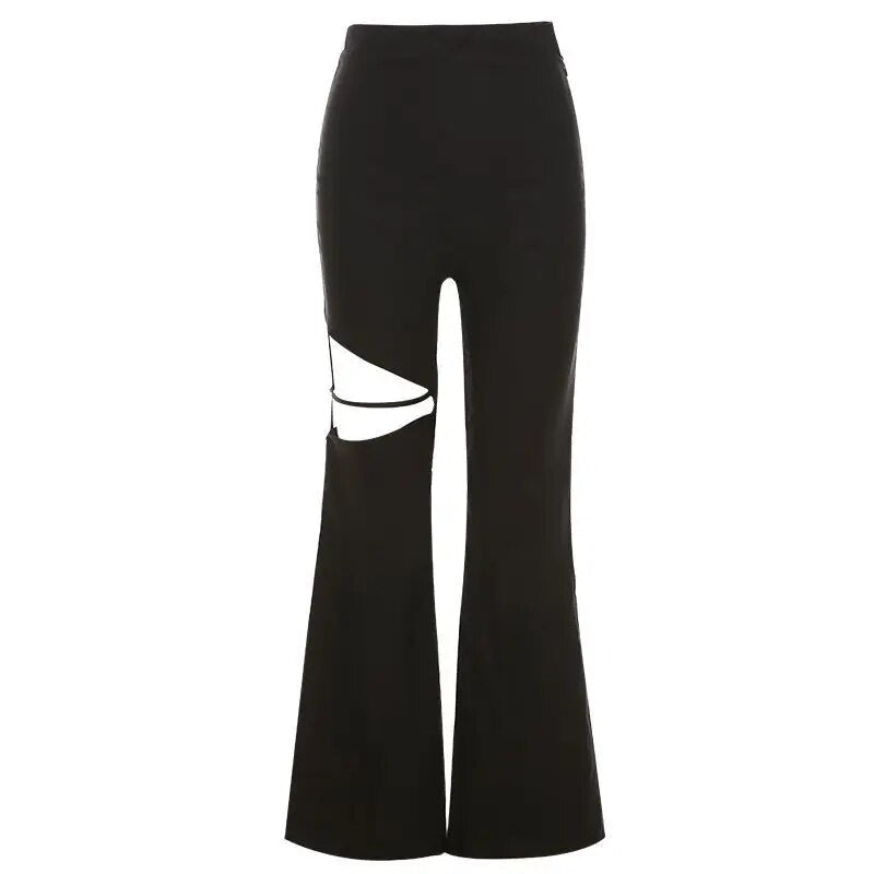 Ilaria | Flared Slim Trousers for Women