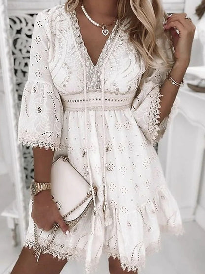 Isabel | Bohemian Dress in Ibiza Style