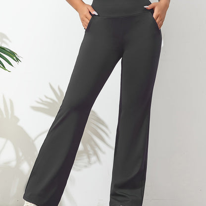 Isabella | Stretchy women's sports trousers in solid colour