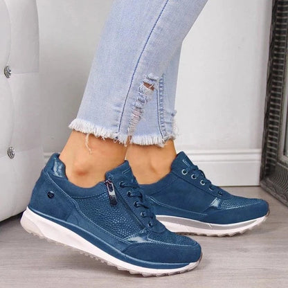 Jade | Breathable and Comfortable Zip Sneakers for Women