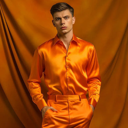 James | Shiny men's shirt