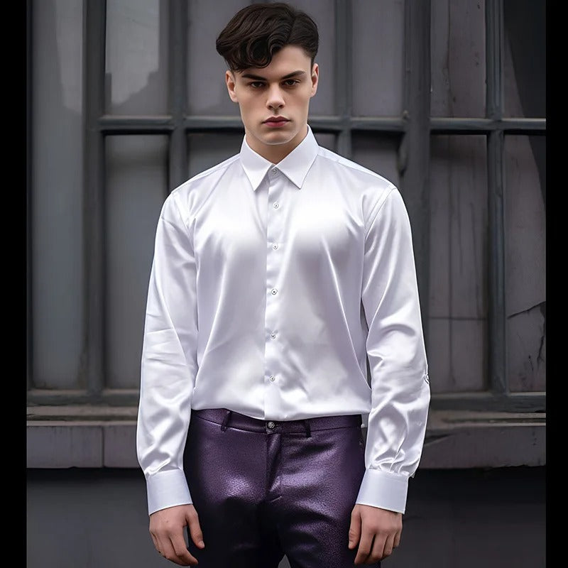 James | Shiny men's shirt