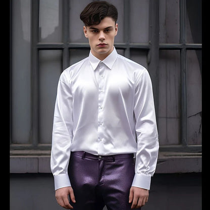 James | Shiny men's shirt