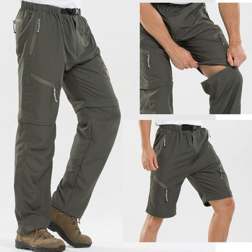 Jasper | Comfortable outdoor zip-off trousers for men