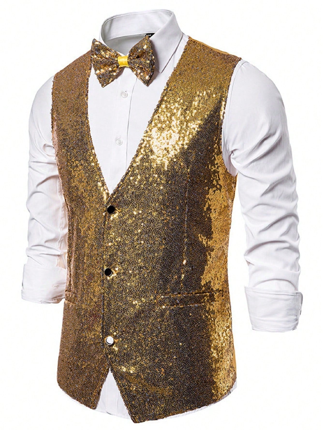 Jasper | Festive Gold Blazer for Men