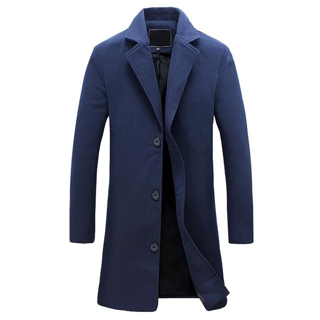 Jasper | Windproof Long Men's Coat