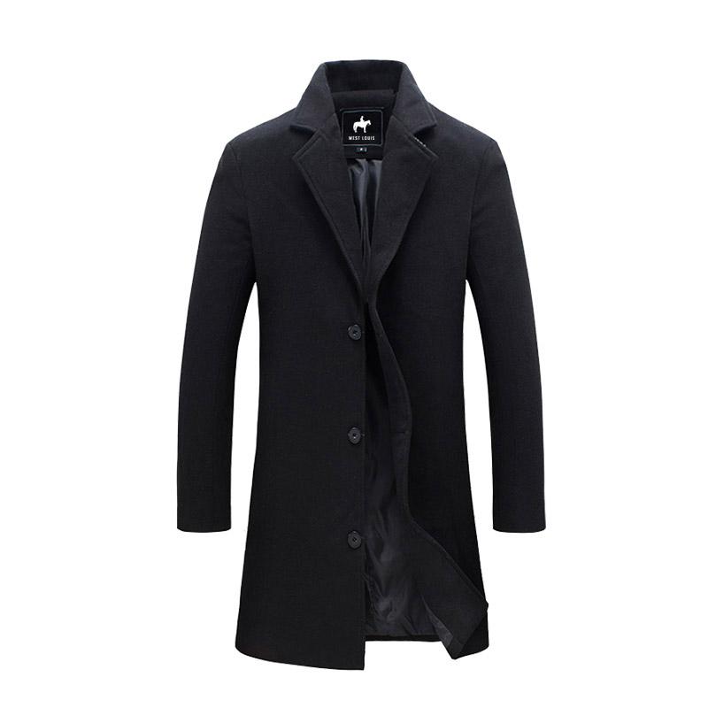 Jasper | Windproof Long Men's Coat