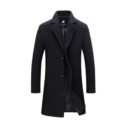 Jasper | Windproof Long Men's Coat