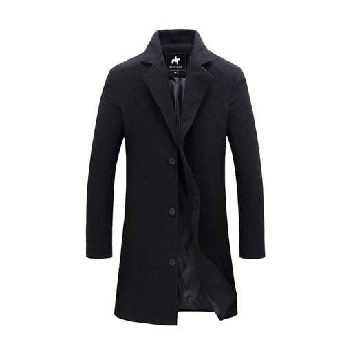 Jasper | Windproof Long Men's Coat