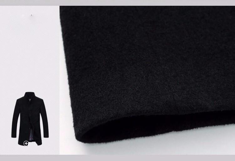 Jasper | Winter Wool Long Men's Coat